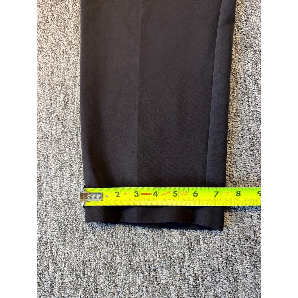 Zac & Rachel Dress Pants Womens 16 Black Stretch Mid Rise Straight Leg Office - Picture 11 of 16